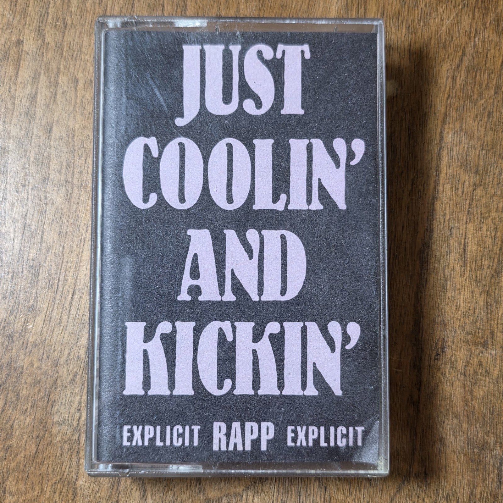 Rapp - Just Coolin' And Kickin' Album 1988 Hip Hop Cassette Street Rare HTF