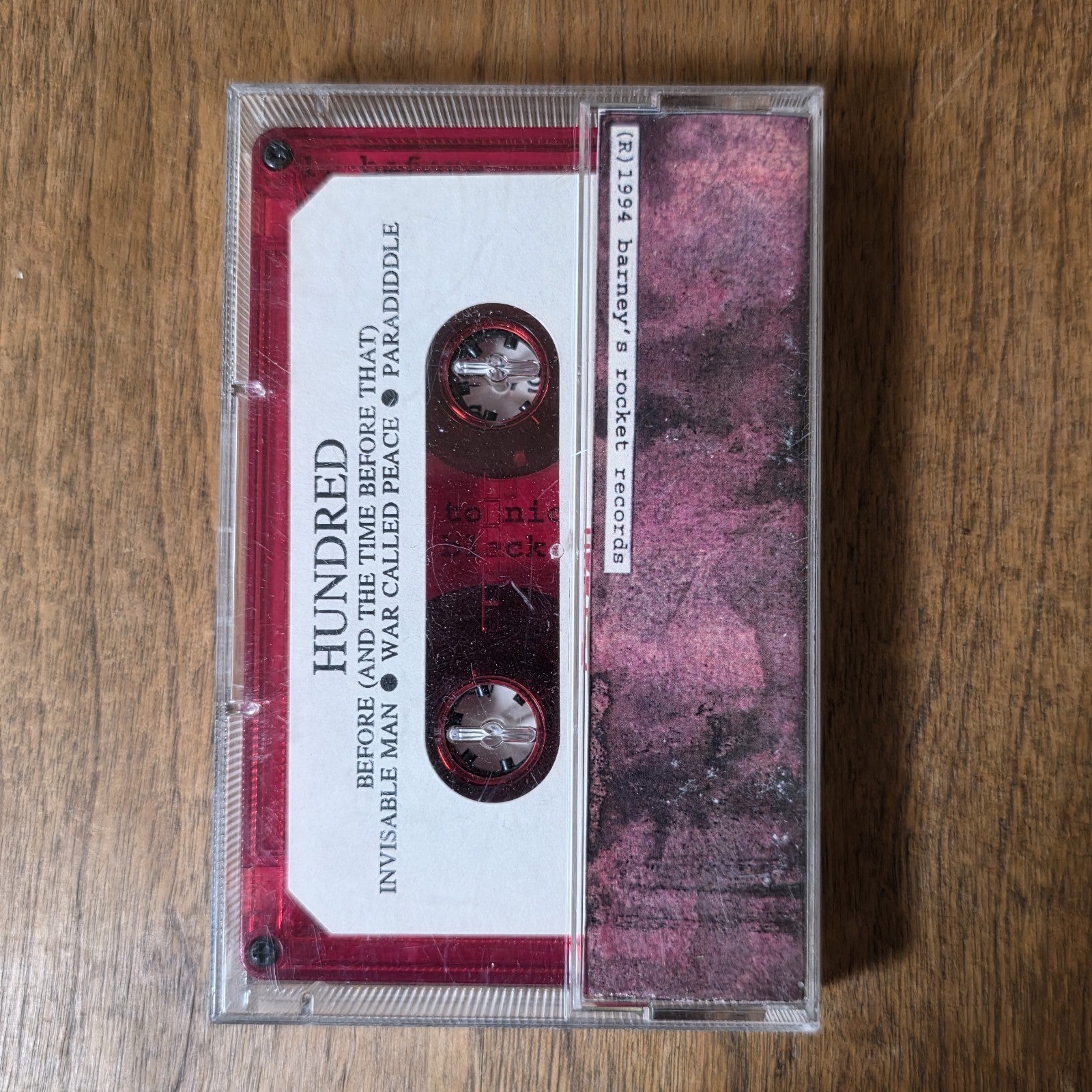 Hundred - Hundred Album 1994 Grunge Alternative Rock Cassette Rocket Records