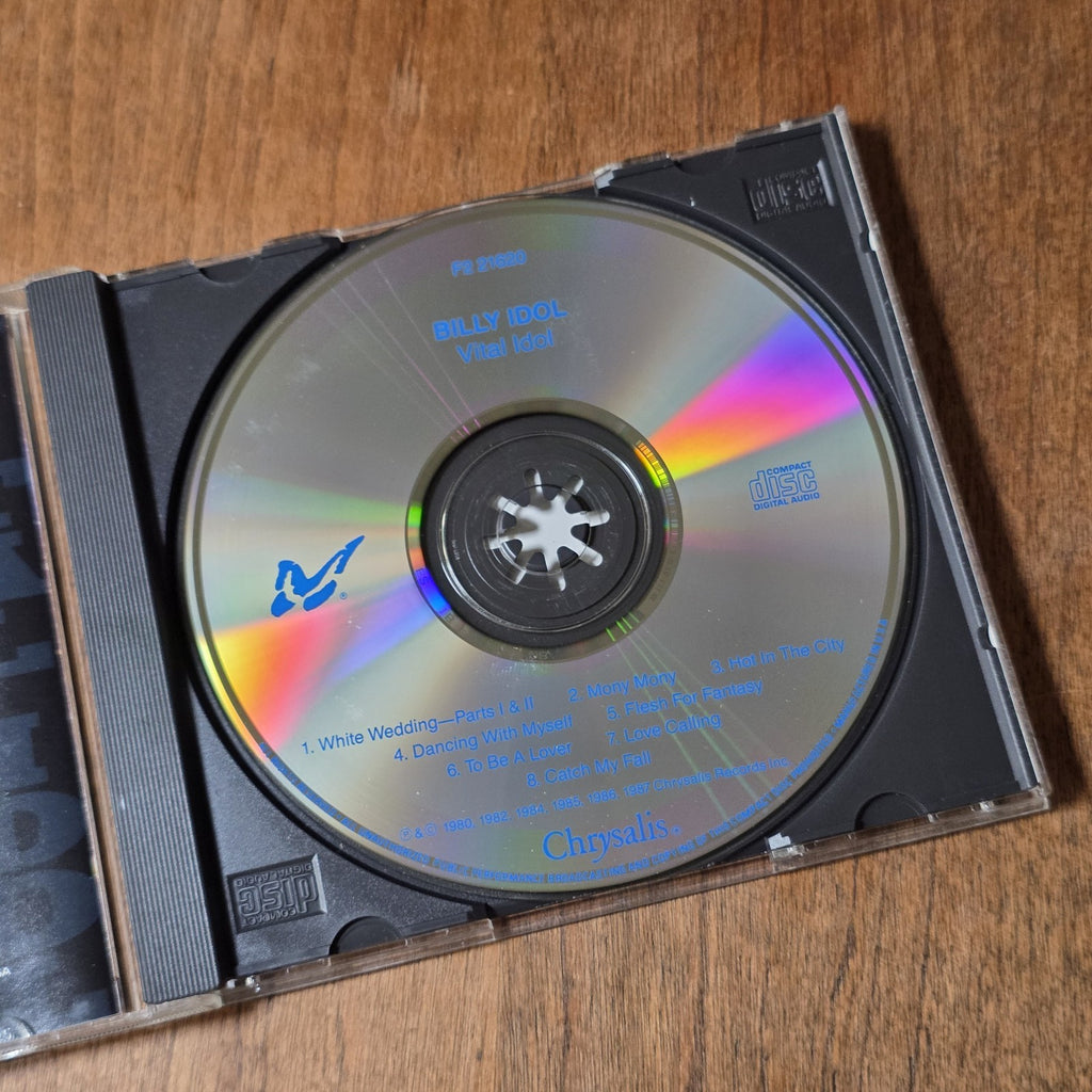 Billy Idol - Vital Idol CD Compilation 1987 Rock