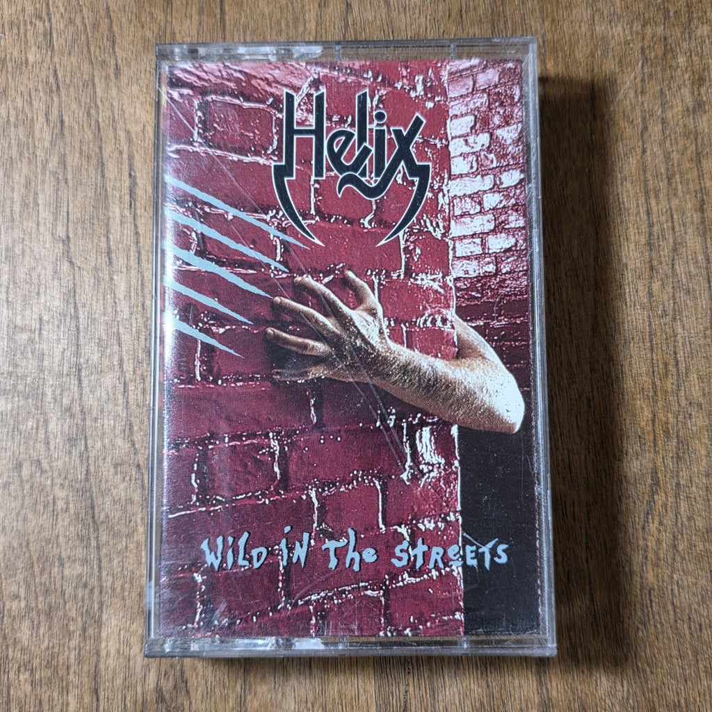 Helix - Wild in the Streets Cassette Album 1987 Heavy Metal