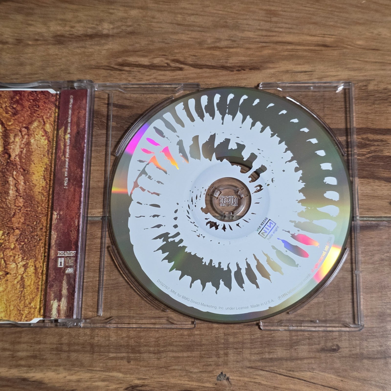 Nine Inch Nails - The Downward Spiral CD Album 1994 Industrial Rock