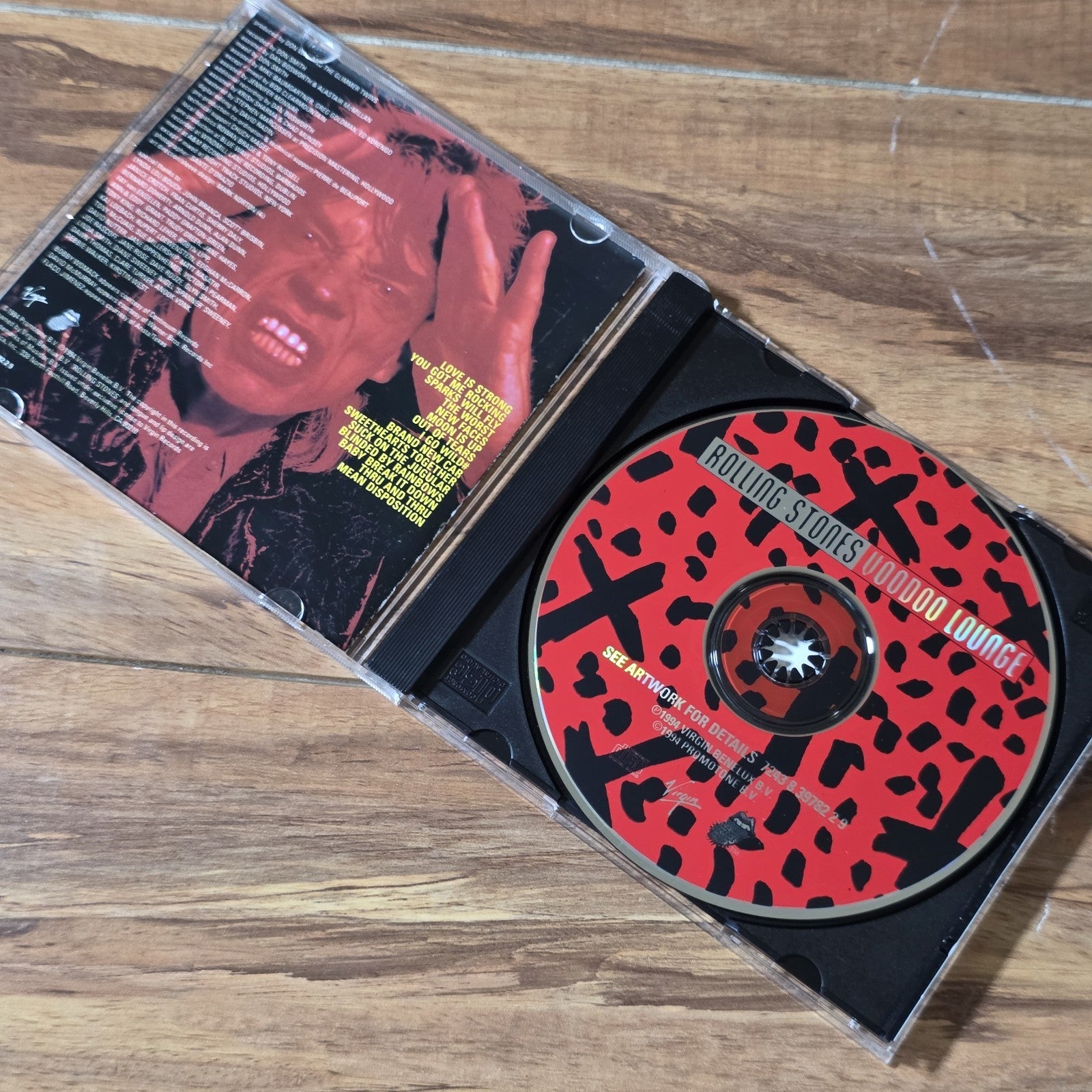 The Rolling Stones - Voodoo Lounge CD 1994 Virgin Records Rock Blues