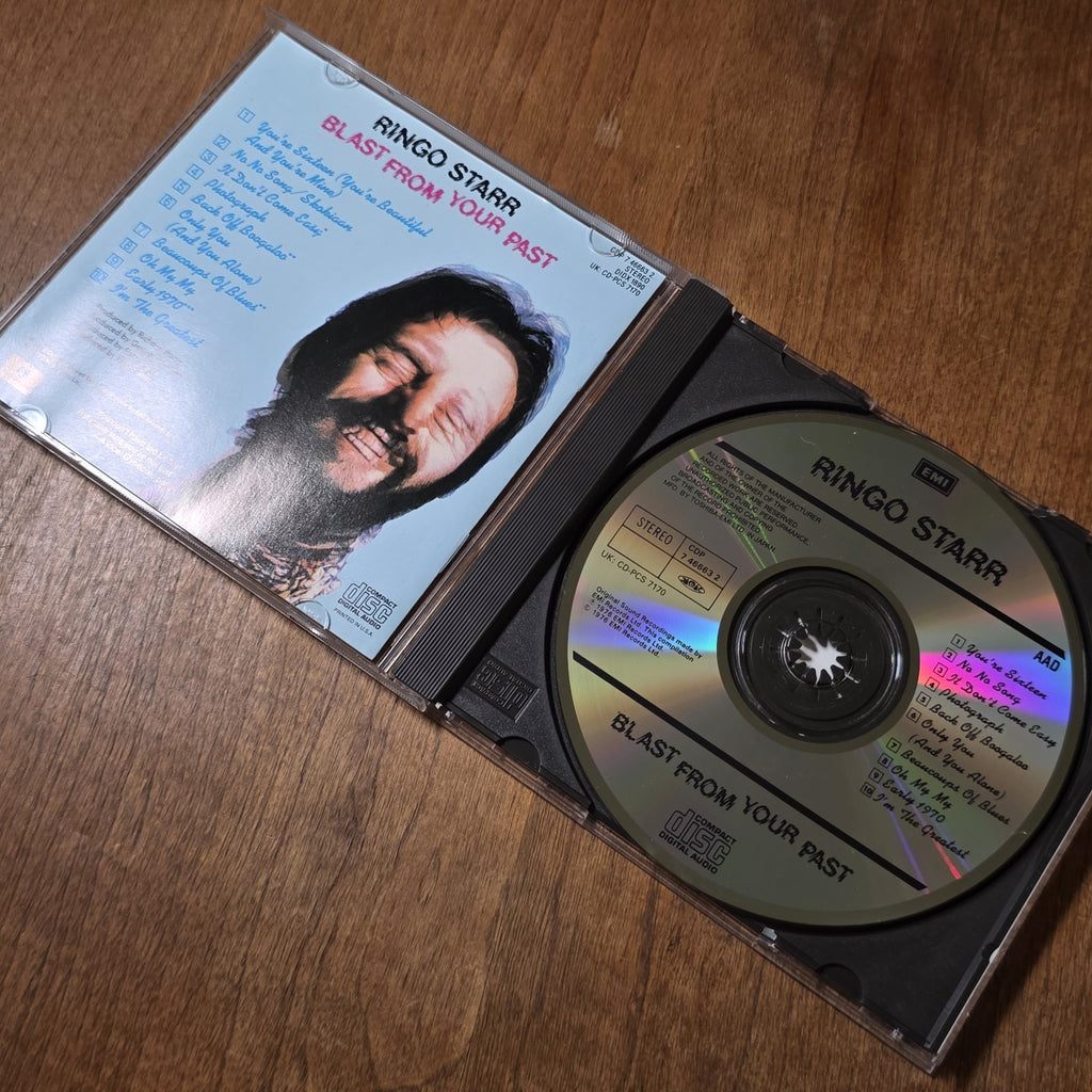Ringo Starr - Blast from Your Past CD Comp 1987 Pop Rock Japan Press Rare HTF