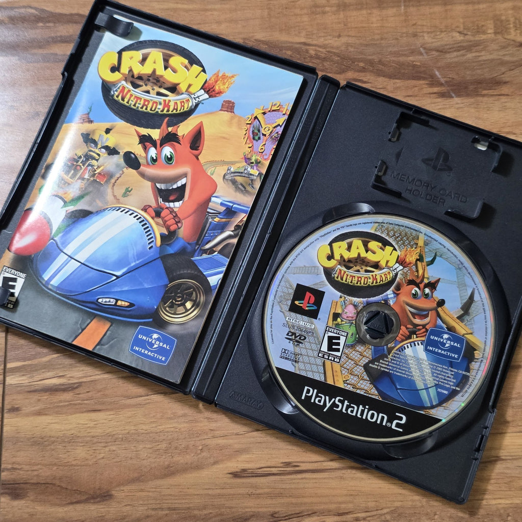 Crash Nitro Kart PS2 PlayStation 2 2003 Racing Greatest Hits CIB