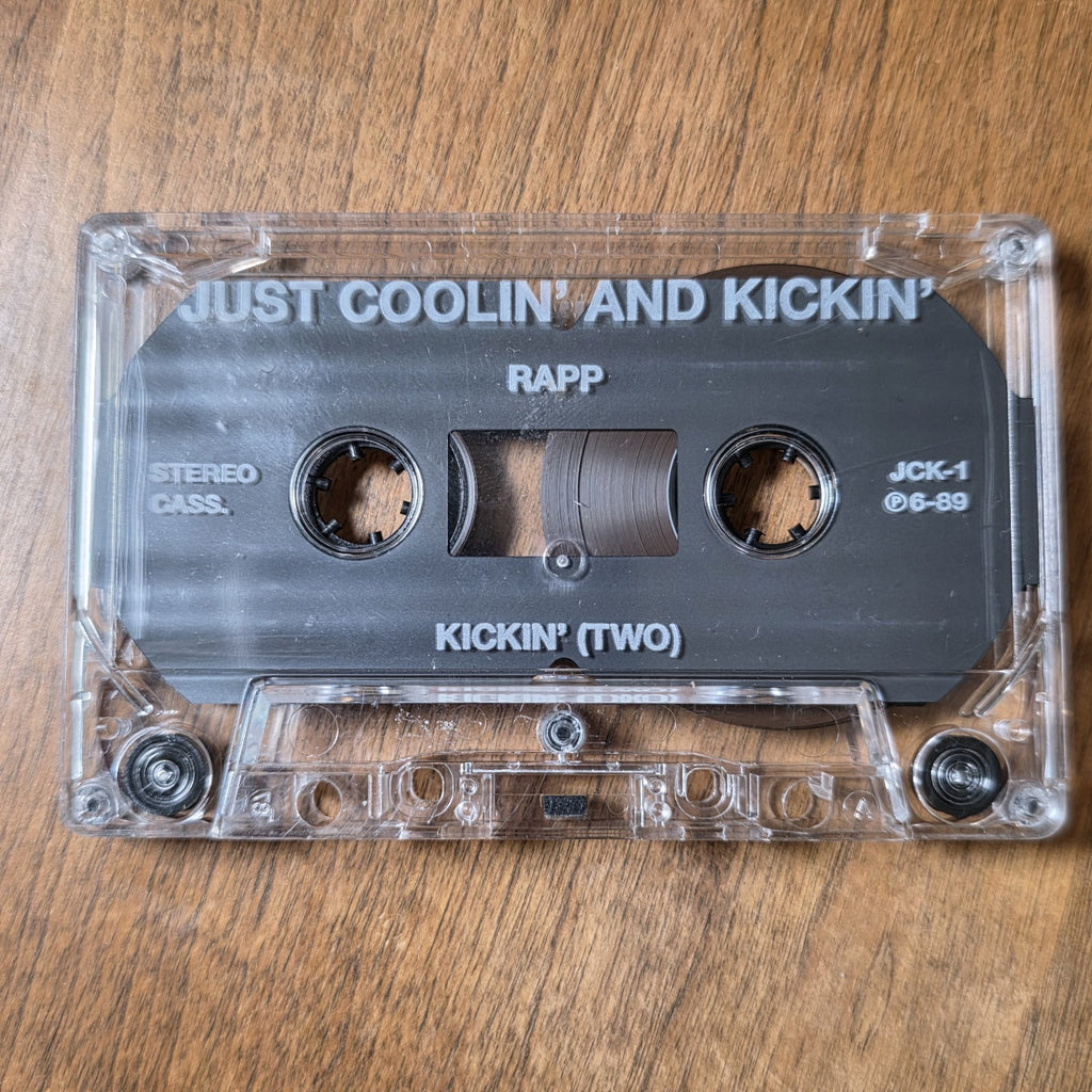 Rapp - Just Coolin' And Kickin' Album 1988 Hip Hop Cassette Street Rare HTF