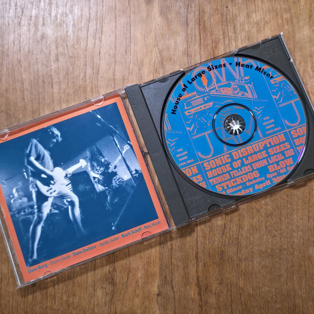 House of Large Sizes - Heat Miser CD Album 1992 Alt Rock