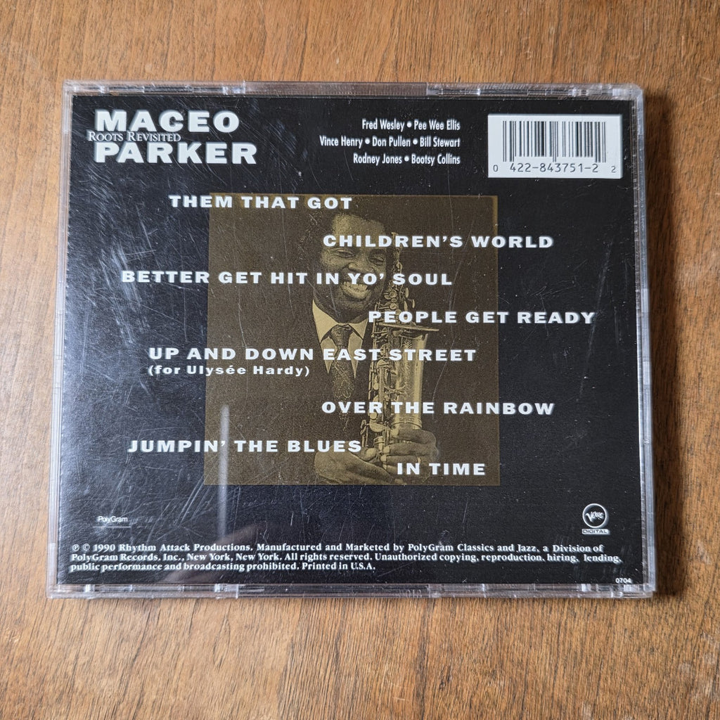 Maceo Parker - Roots Revisited CD Album 1990 Jazz Funk Soul
