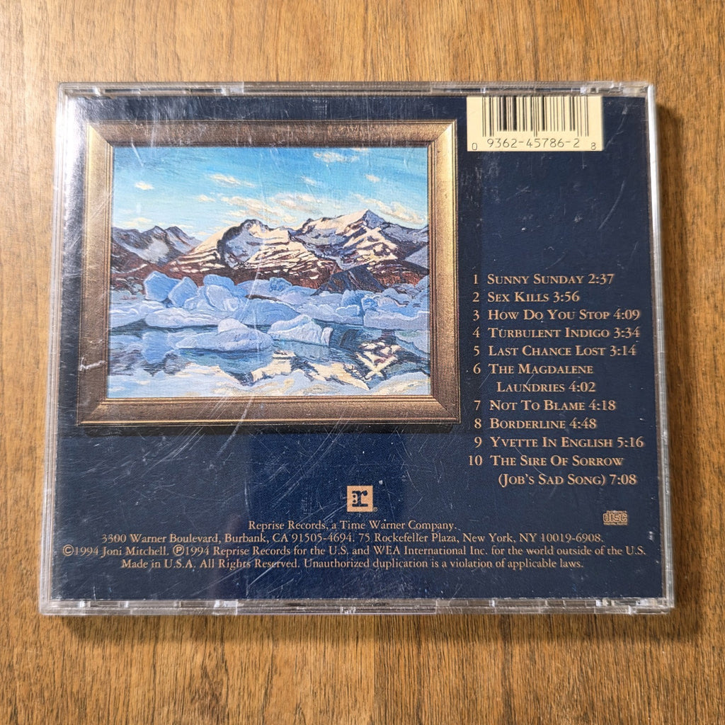 Joni Mitchell - Turbulent Indigo CD Album 1994 Folk Rock Reprise USA