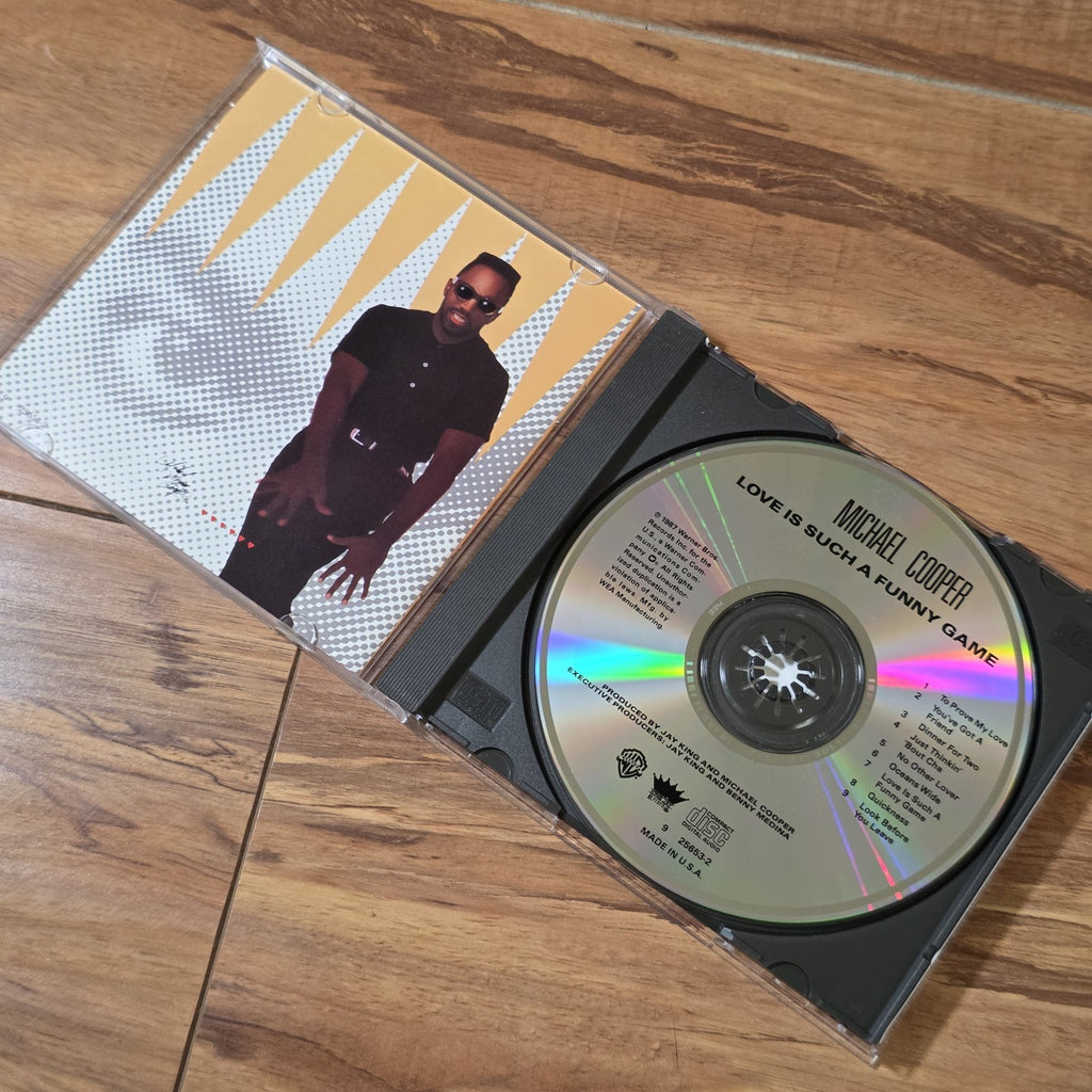 Michael Cooper - Love Is Such A Funny Game CD Album 1990 R&B Soul