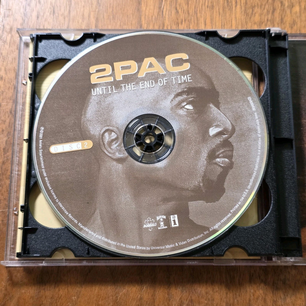2Pac - Until the End of Time CD Album 2001 Hip Hop