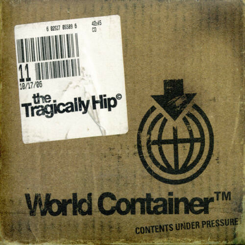 The Tragically Hip - World Container CD Album 2006 Digipak Rock