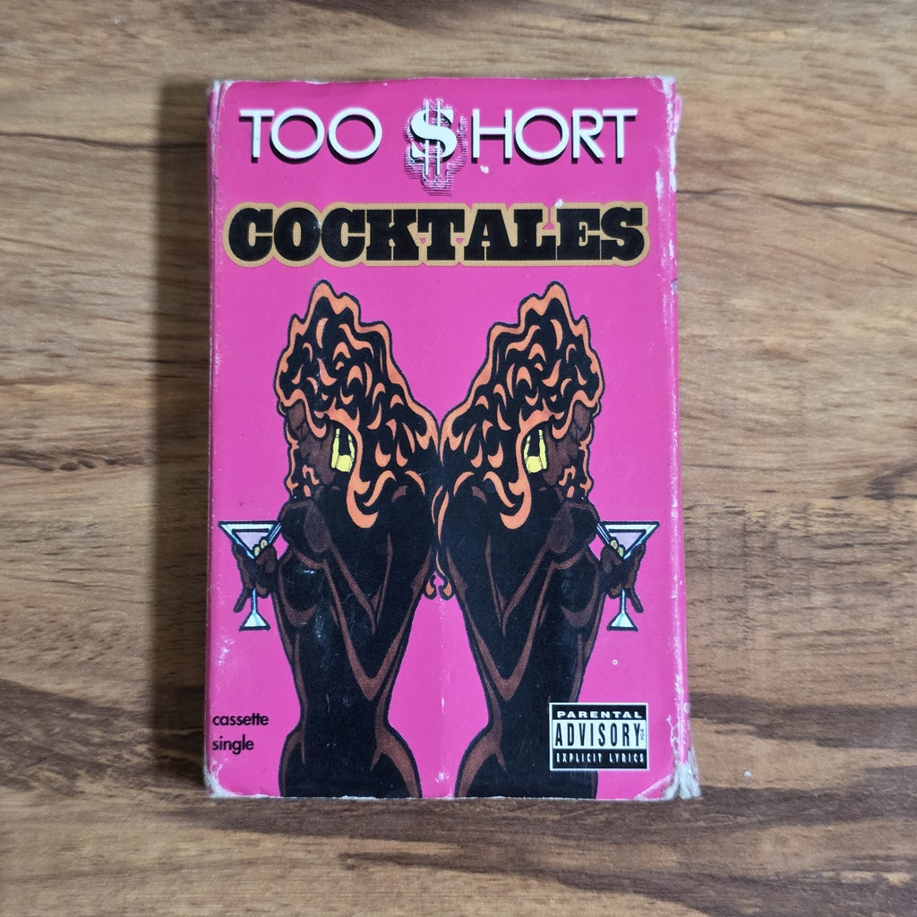 Too Short - Cocktales Cassette Single 1994 Hip Hop