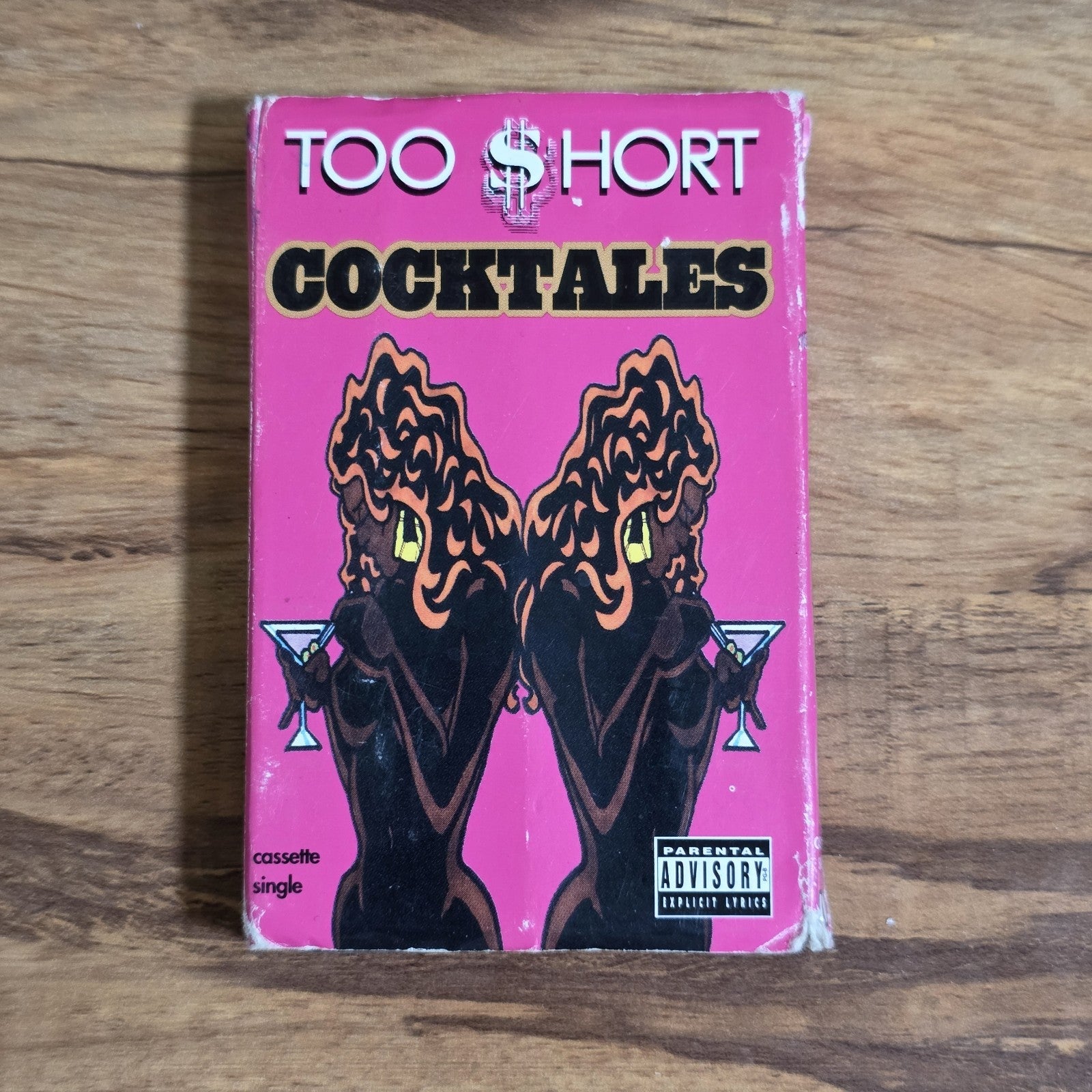 Too Short - Cocktales Cassette Single 1994 Hip Hop