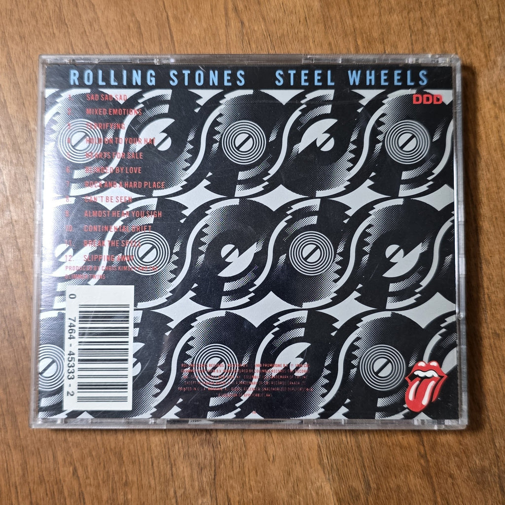 The Rolling Stones - Steel Wheels CD Album 1989 Classic Rock