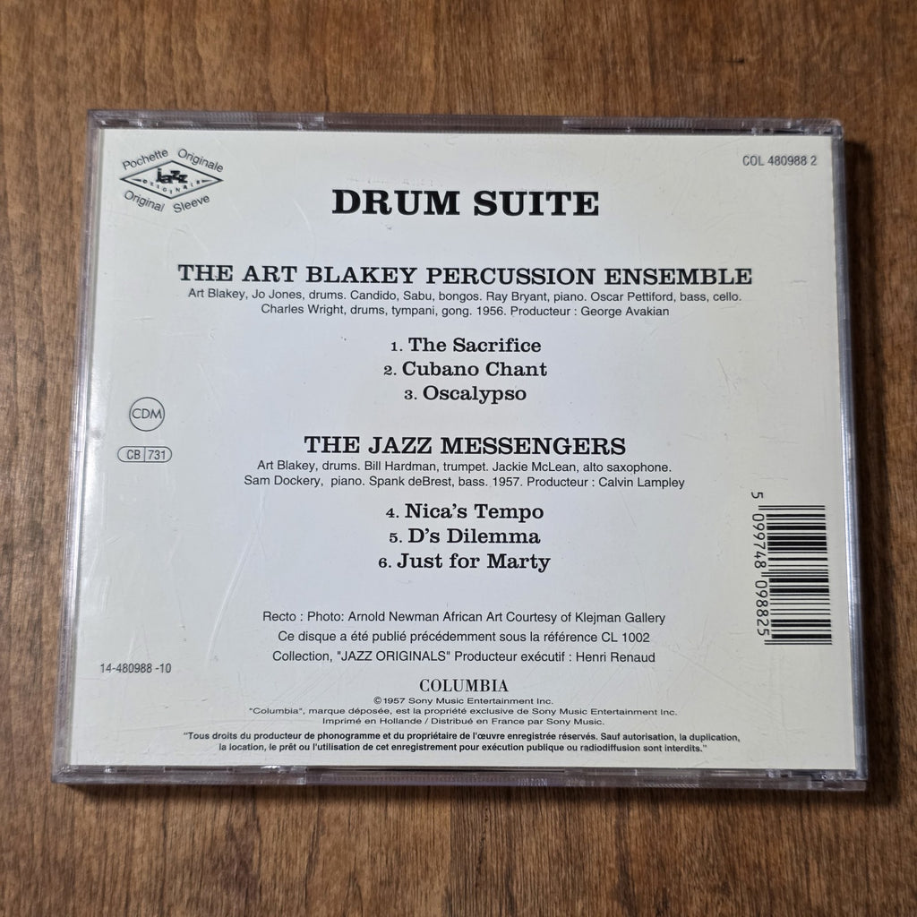 Art Blakey - Drum Suite CD Album 1957 Jazz Rare HTF