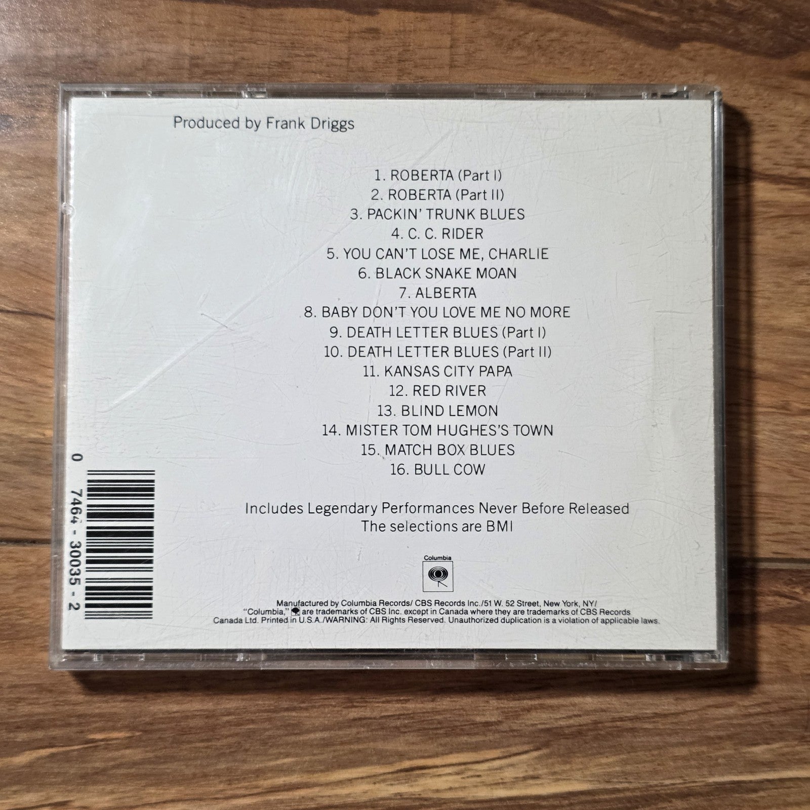 Leadbelly - Leadbelly Blues CD Compilation 1991 Blues