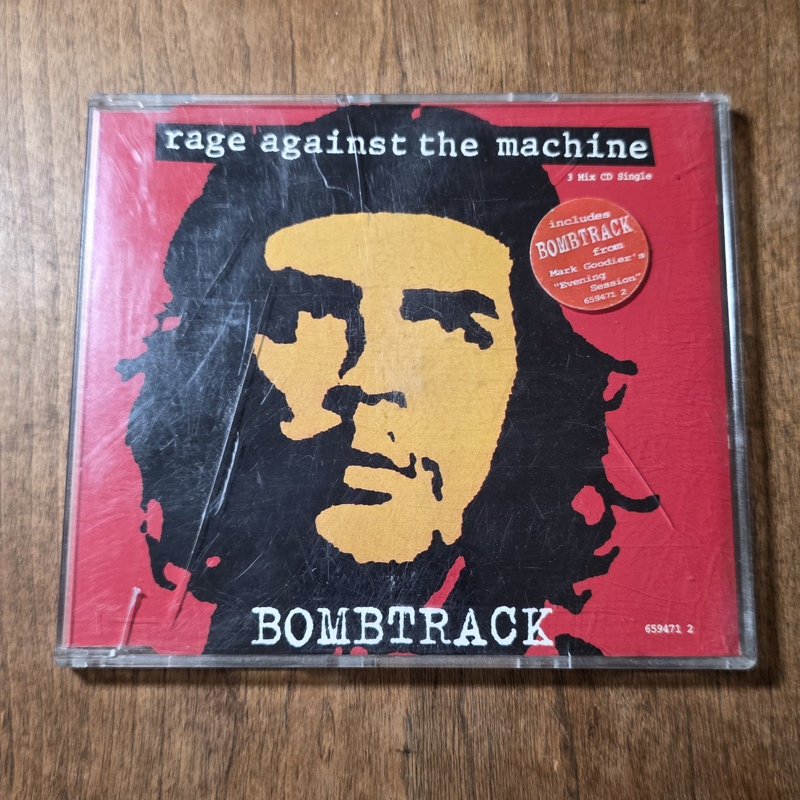 Rage Against The Machine - Bombtrack CD Single 1993 Rap Metal HTF