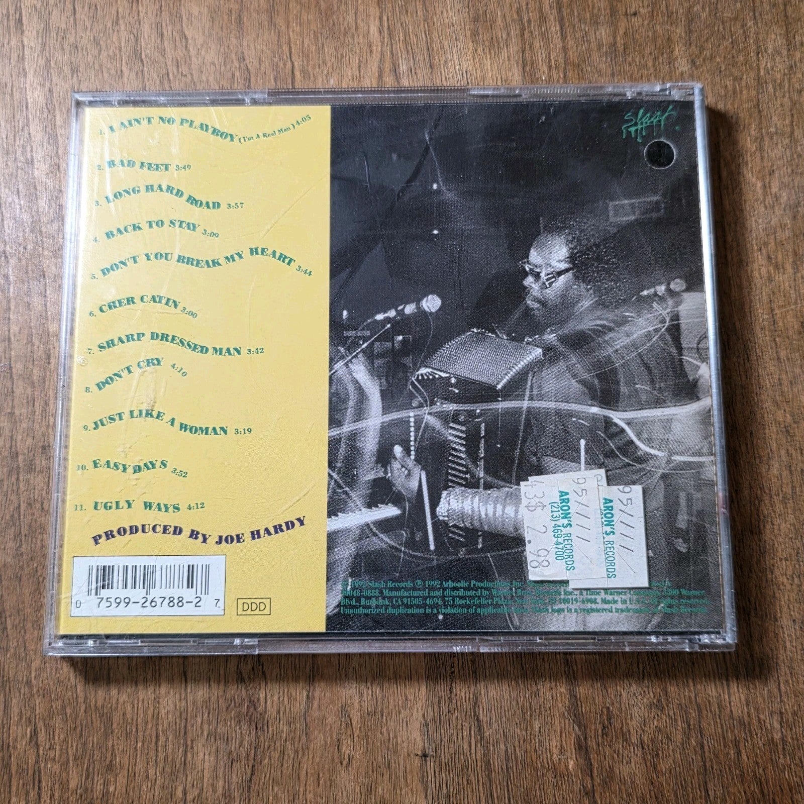 C.J. Chenier - I Ain't No Playboy CD Album 1992 Zydeco