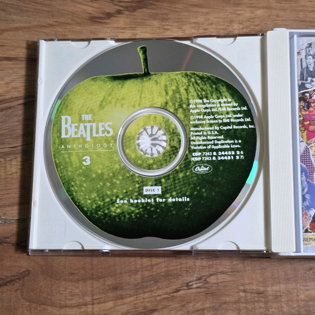 The Beatles - Anthology 3 CD Compilation 1996 Classic Rock 2-Disc