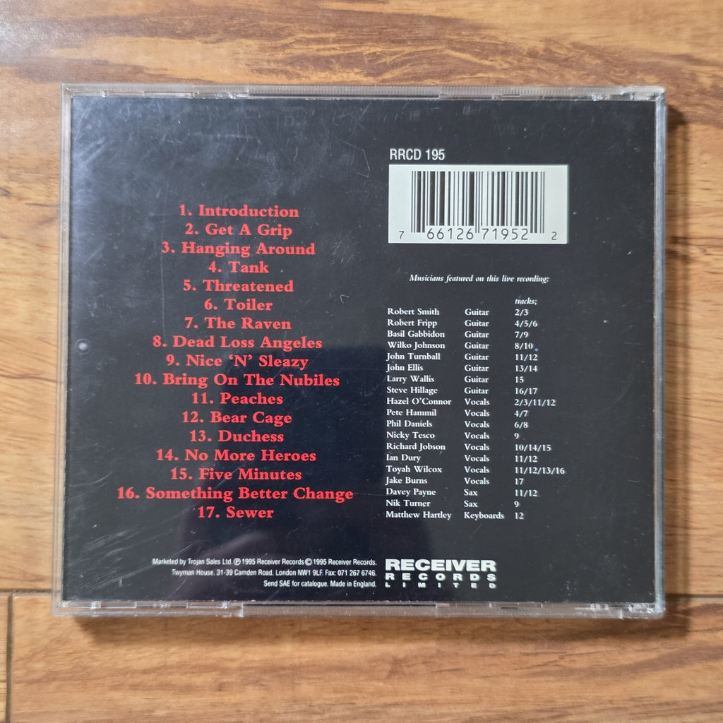 The Stranglers - And Friends Live In Concert CD Live Album 1995 Rare HTF