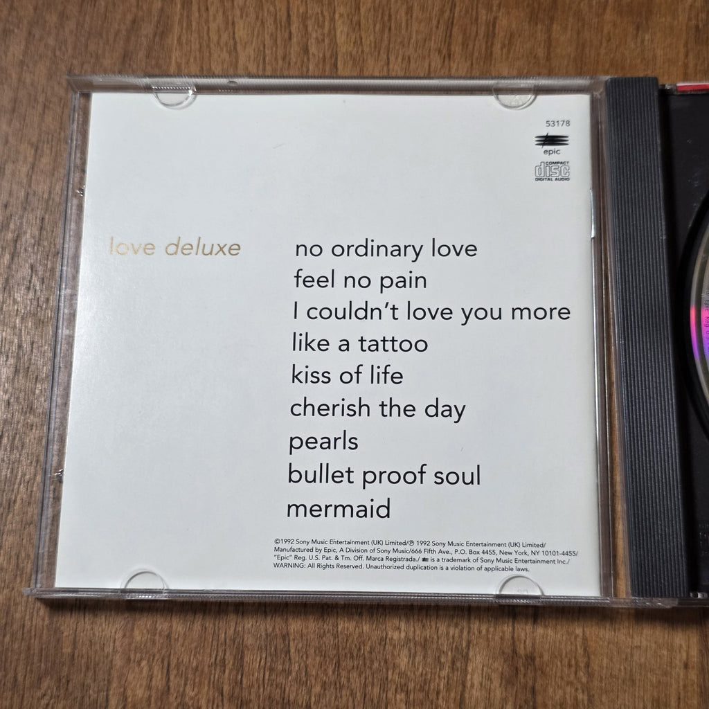 Sade - Love Deluxe CD Album 1992 R&B