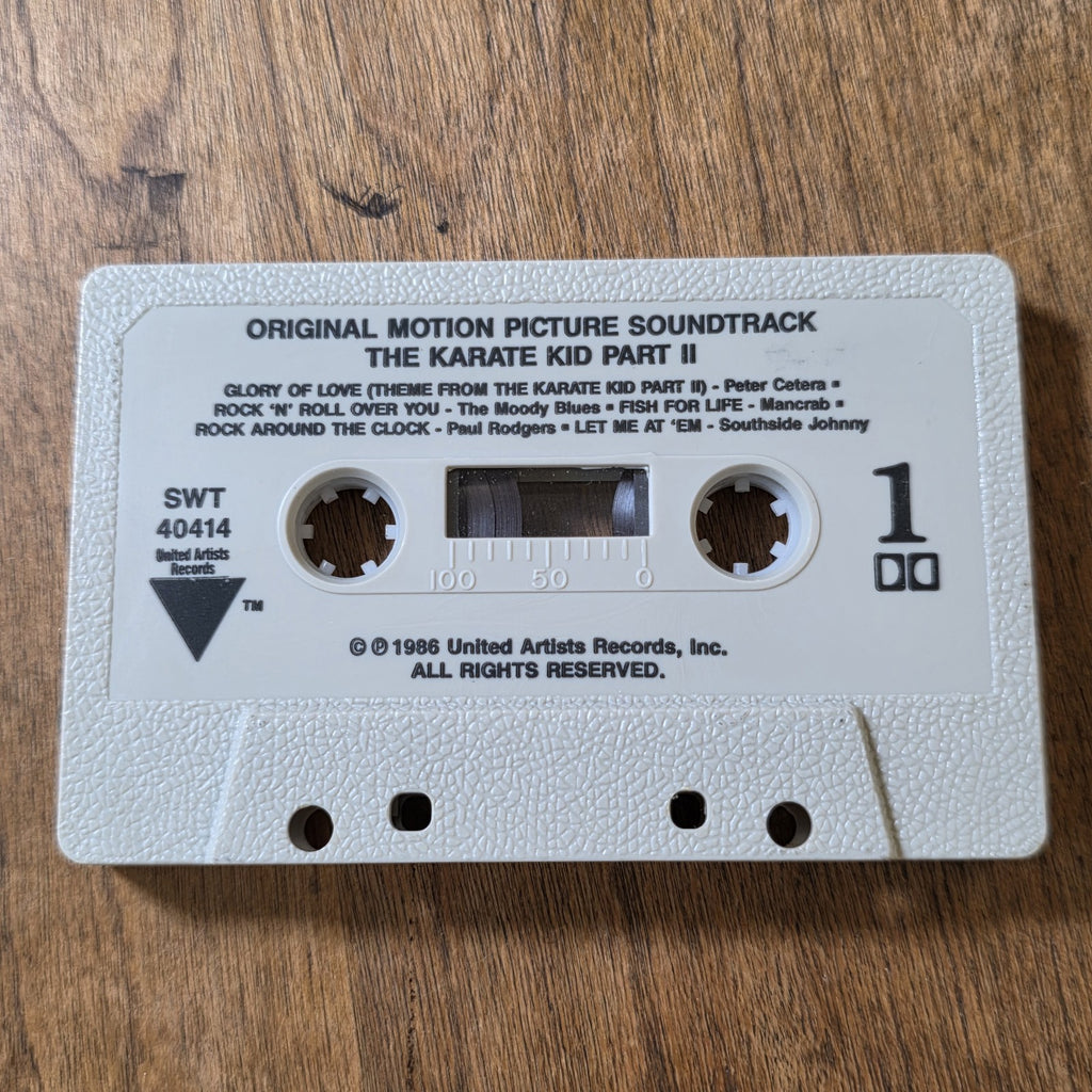 The Karate Kid Part II Cassette Movie Soundtrack 1986 Rock HTF