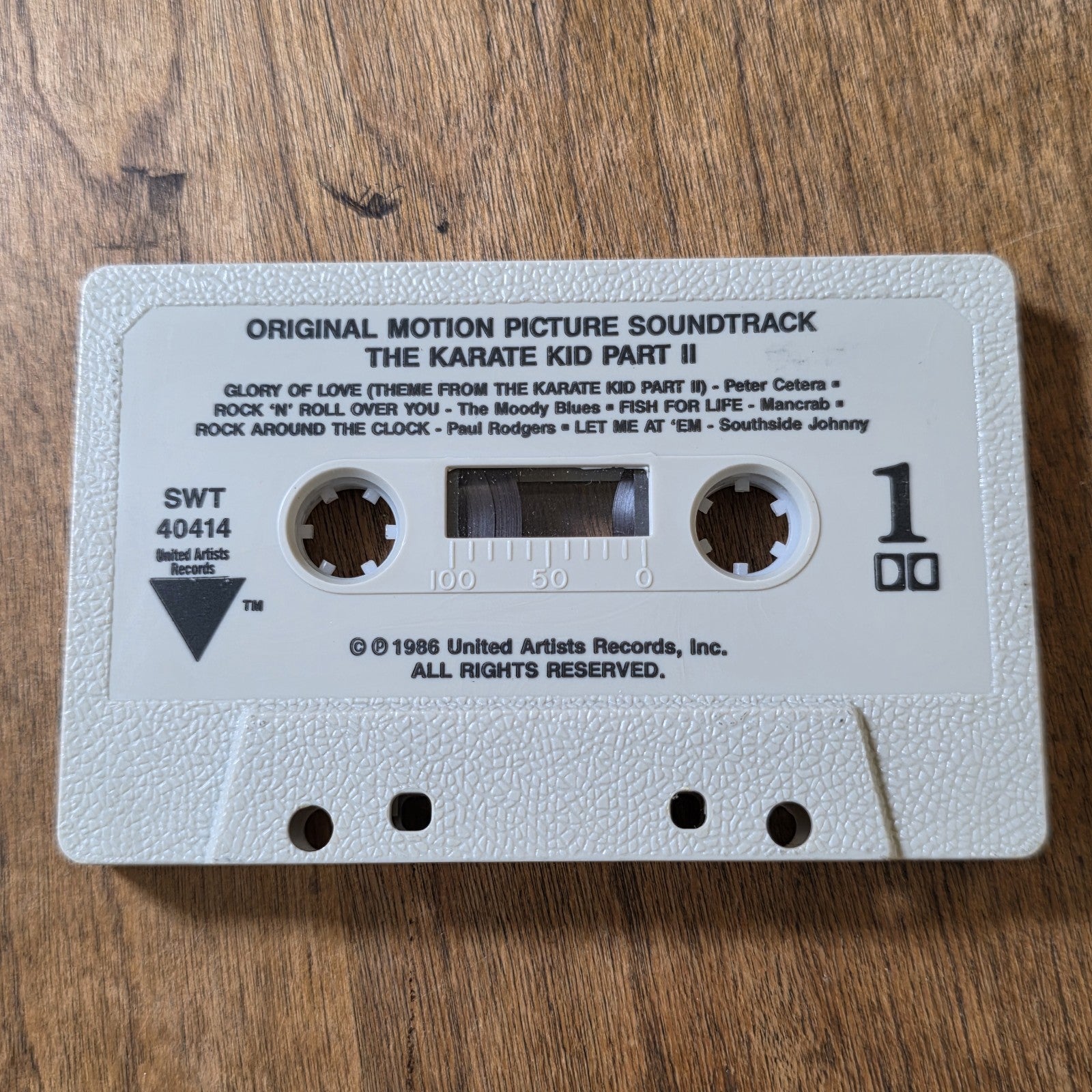 The Karate Kid Part II Cassette Movie Soundtrack 1986 Rock HTF