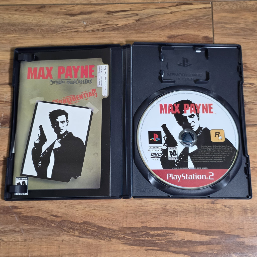 Max Payne PS2 PlayStation 2 2001 Action Shooter Greatest Hits CIB