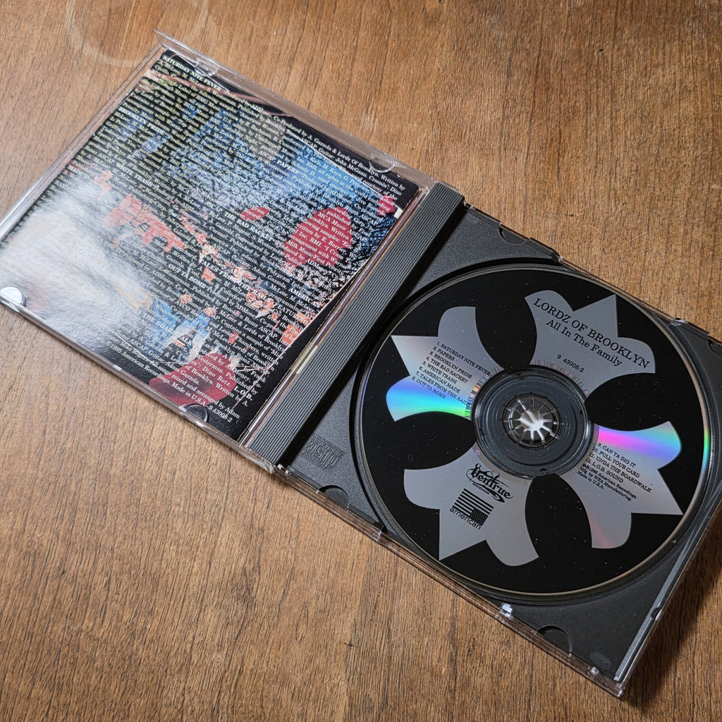 Lordz of Brooklyn - All In the Family CD Album 1995 Hip Hop Rare HTF