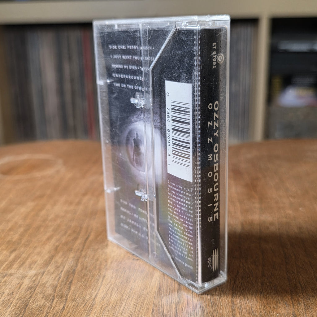 Ozzy Osbourne - Ozzmosis Cassette Album 1995 Heavy Metal Rare HTF