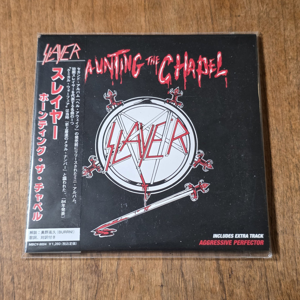 Slayer - Haunting Chapel CD EP 2004 Thrash Metal Japan Import OBI Rare HTF