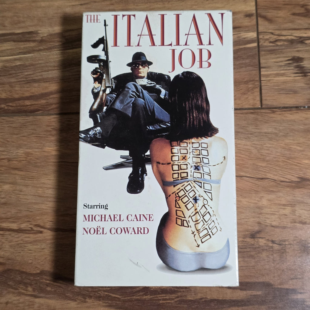 The Italian Job VHS 1969 Classic Heist Paramount Michael Caine