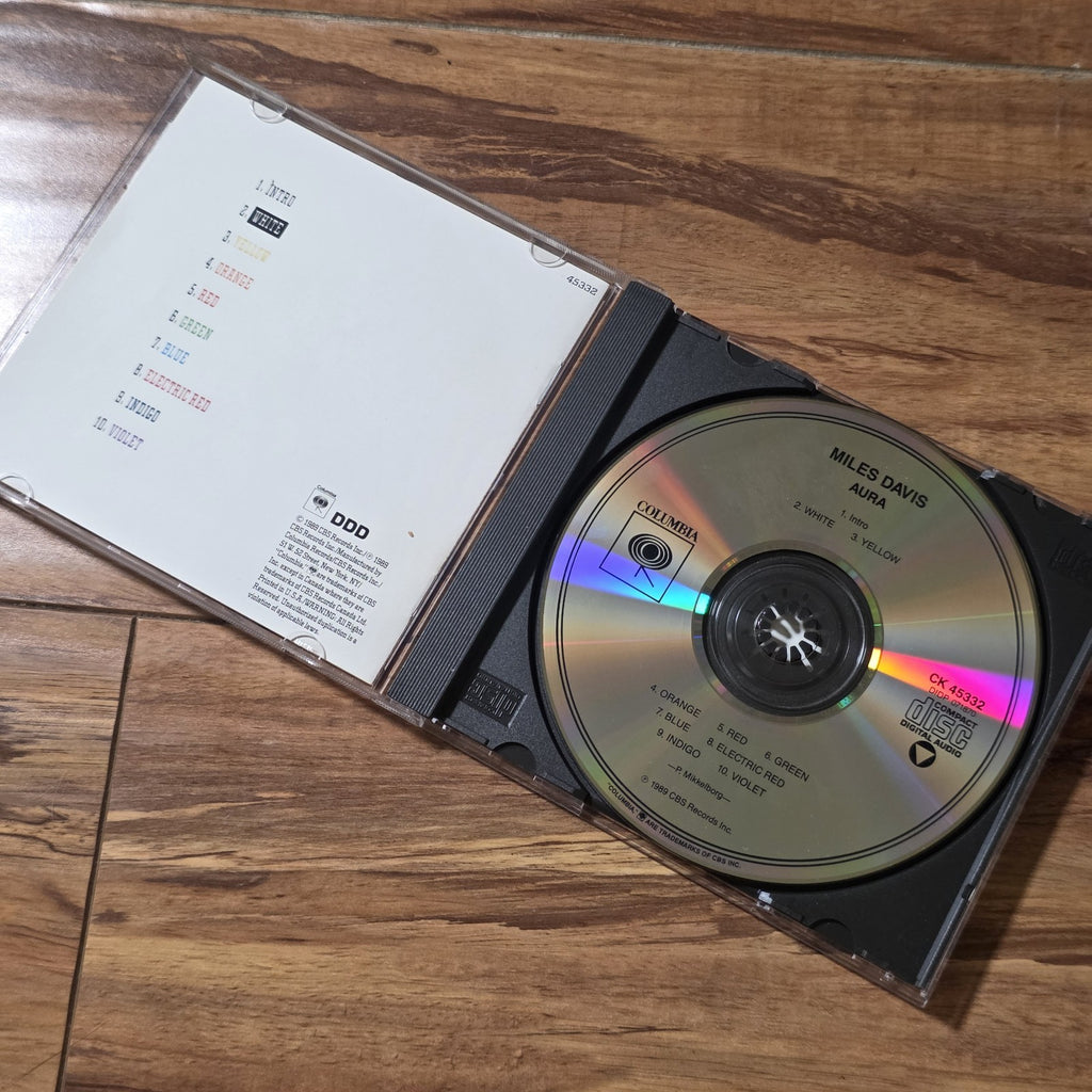 Miles Davis - Aura CD Album 1989 Jazz