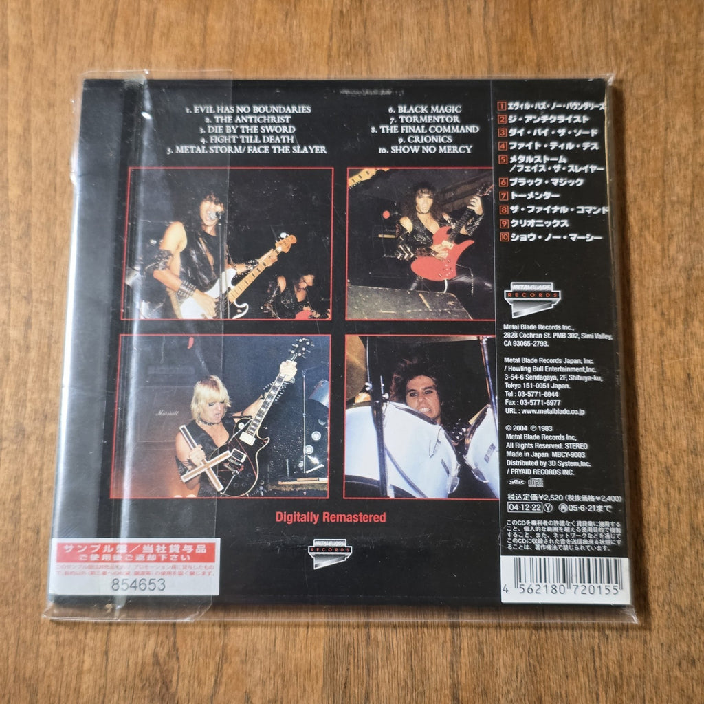 Slayer - Show No Mercy CD Album 2004 Thrash Metal Japan Import OBI Rare HTF