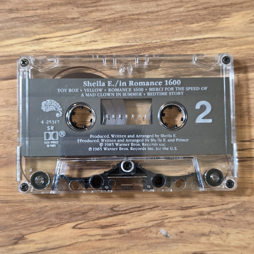 Sheila E. - In Romance 1600 Album 1985 Funk Soul Cassette Paisley Park Records