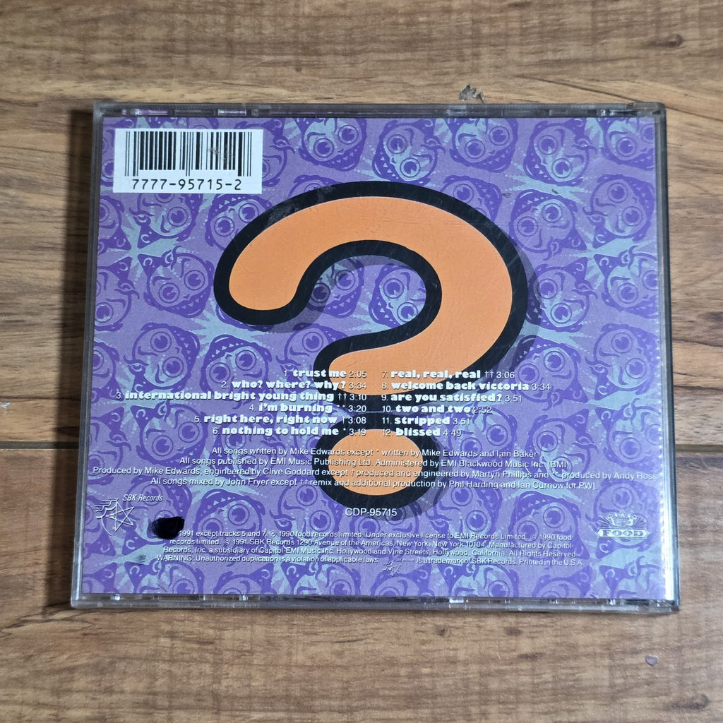 Jesus Jones - Doubt CD Album 1991 Alternative Rock