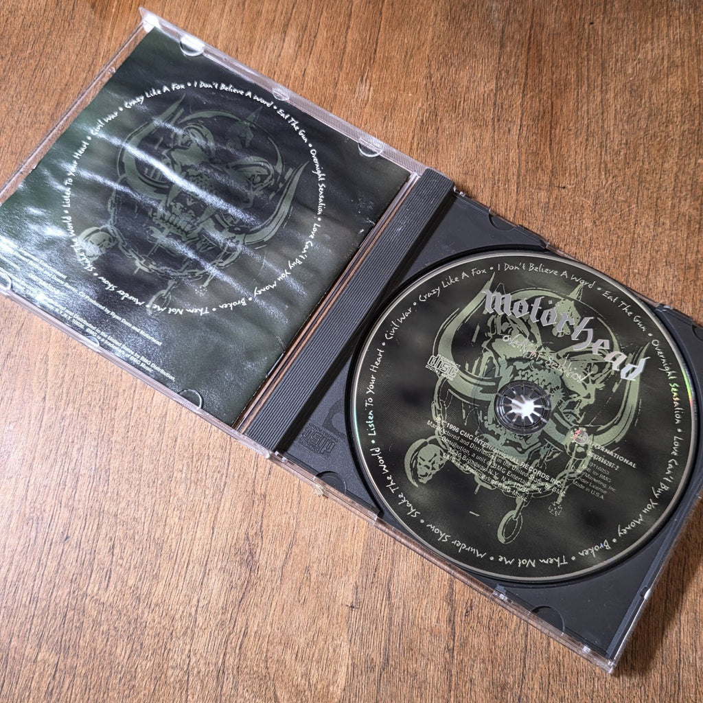 Motörhead - Overnight Sensation CD Album 1996 Heavy Metal