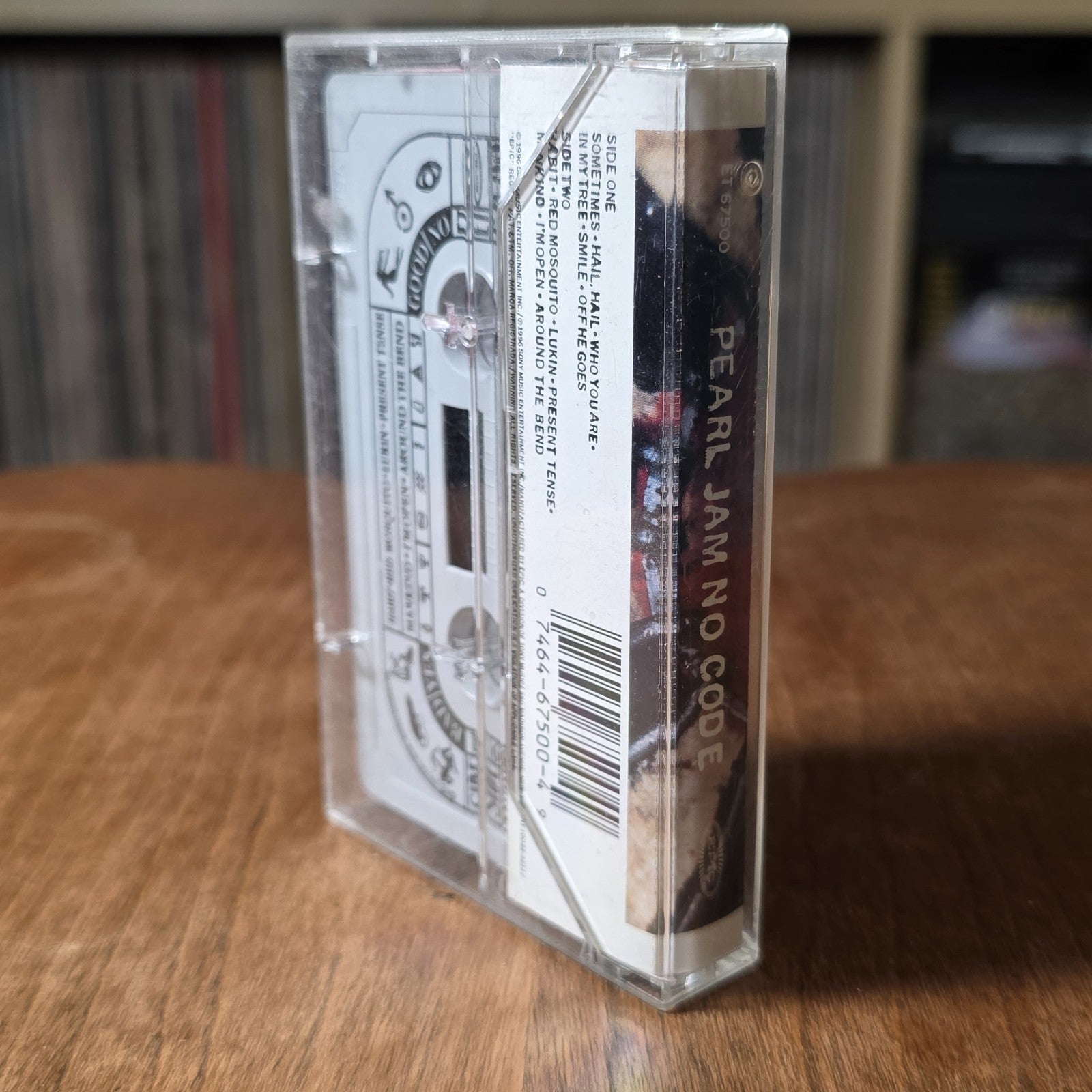 Pearl Jam - No Code Cassette Album 1996 Grunge Rock Rare HTF