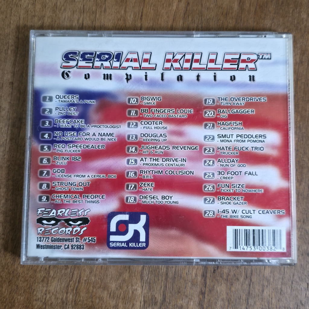 Various Artists - Serial Killer Compilation CD 1999 Punk Pop Punk