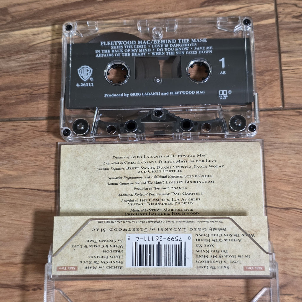 Fleetwood Mac - Behind The Mask Cassette Album 1990 Rock