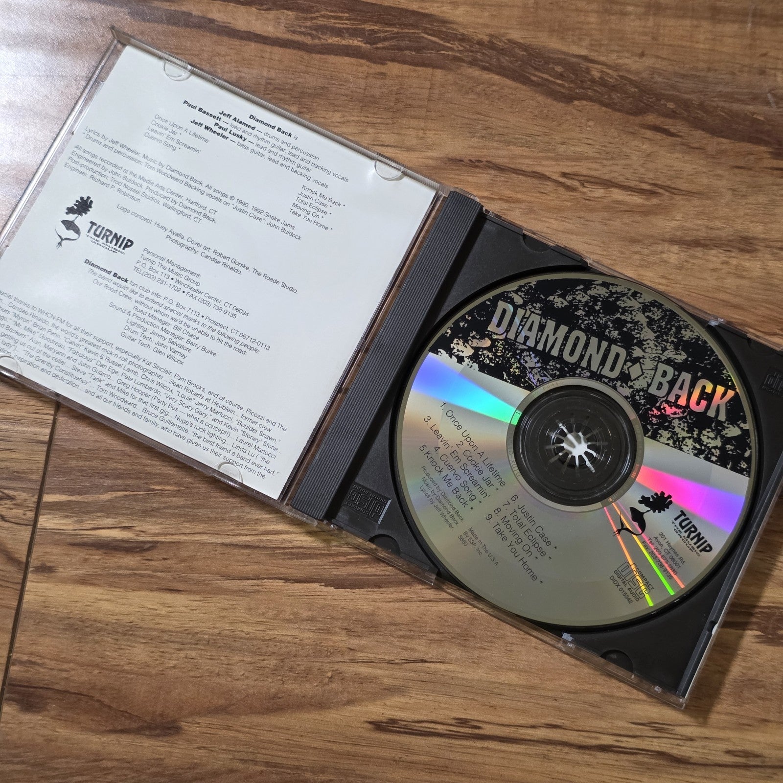 Diamond Back - Self-Titled CD Album AOR Southern Melodic Rock Blue Ruin Rare HTF