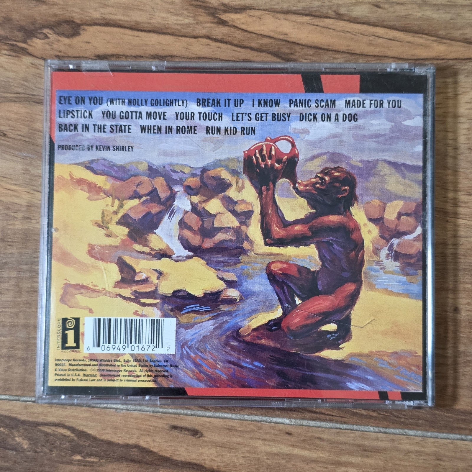 Rocket From The Crypt - RFTC CD 1998 Promo Scream Dracula Scream