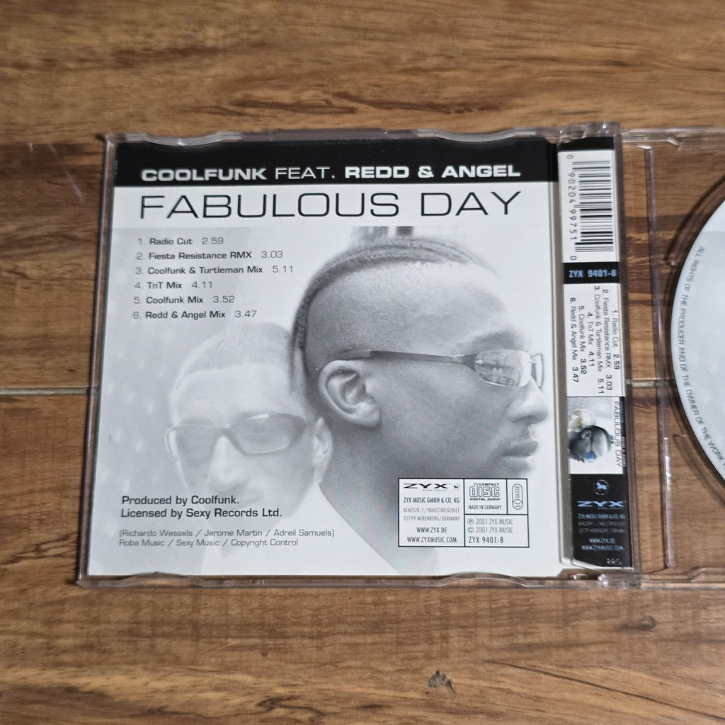 Coolfunk - Fabulous Day CD Album 1999 Pop Funk Import
