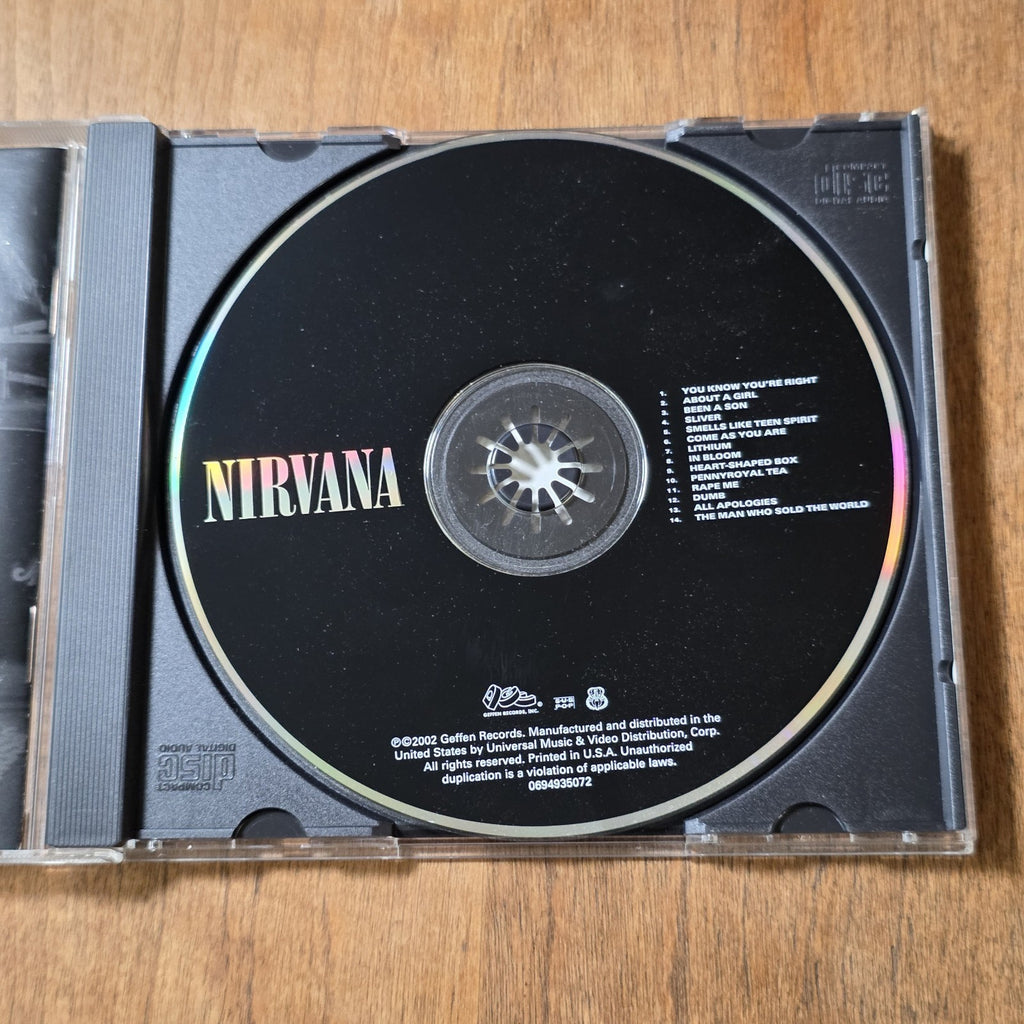 Nirvana - Nirvana CD Compilation 2002 Grunge
