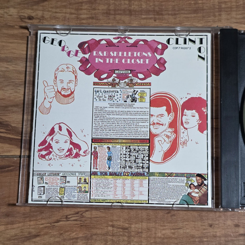 George Clinton - R&B Skeletons In The Closet CD Album 1986 Funk Rare HTF