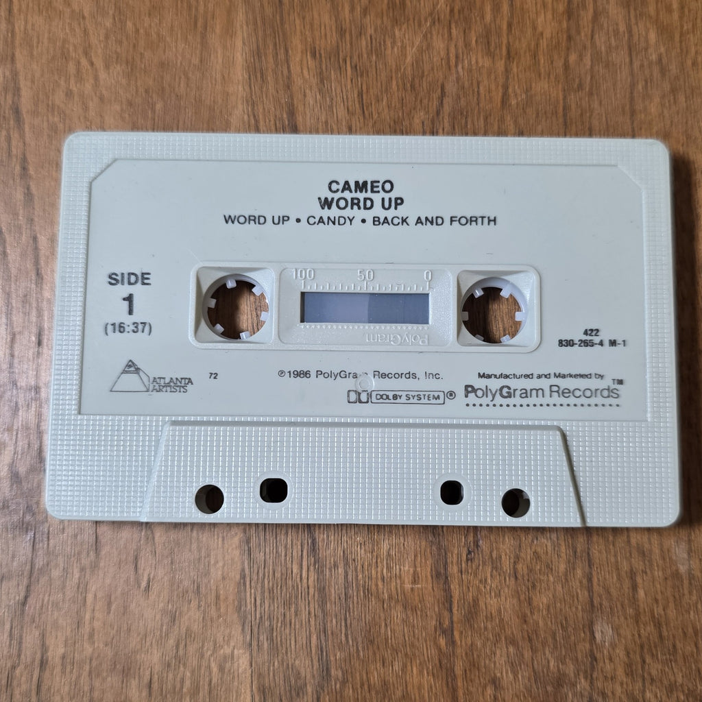 Cameo - Word Up! Album 1986 Funk Cassette