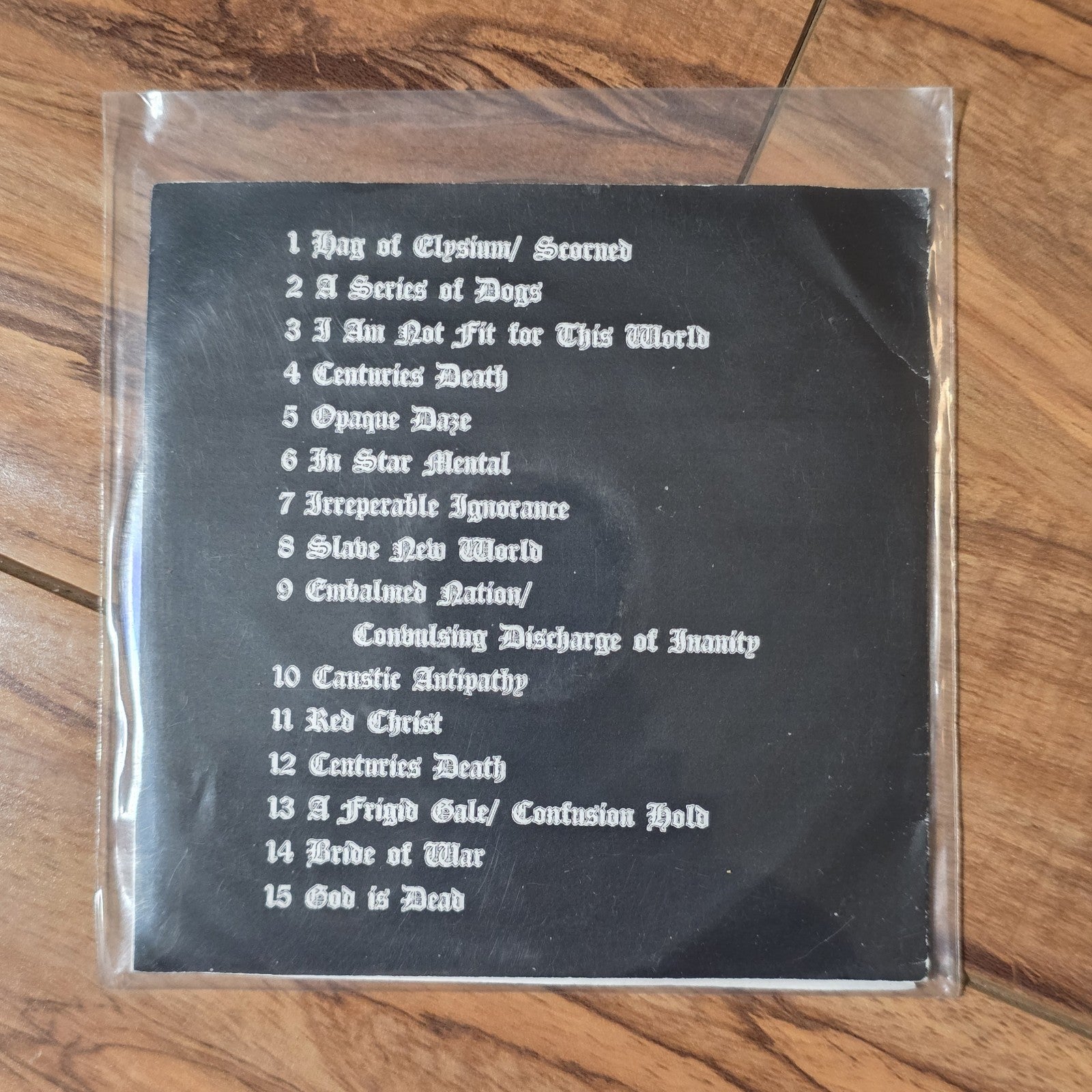 Subsanity - Post-Apocalyptic Doom Attack CD 1997 Grindcore Wild Rags Rare HTF