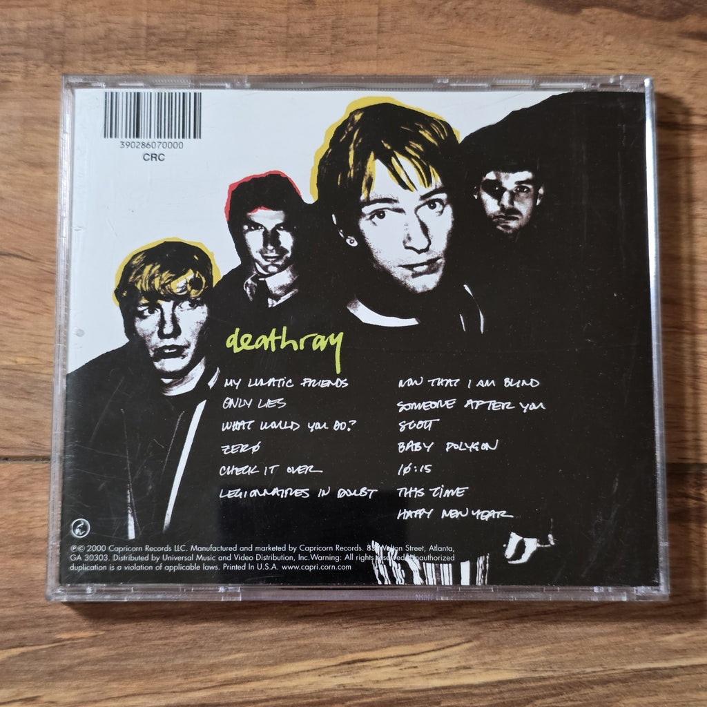 Deathray - Self-Titled CD Album 2000 Alternative Rock