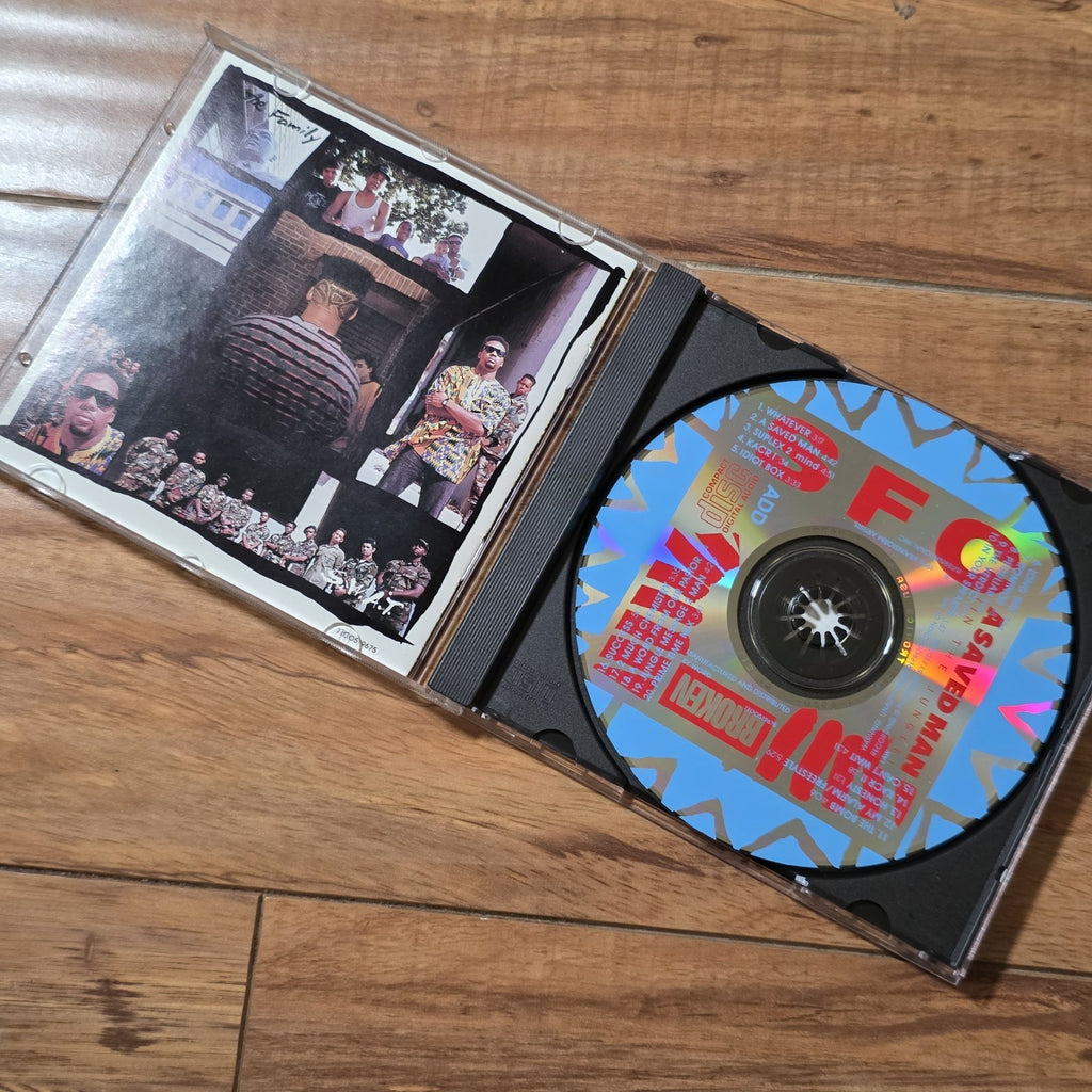 SFC - A Saved Man In The Jungle CD Album 1990 Christian Hip Hop Rap Rare HTF