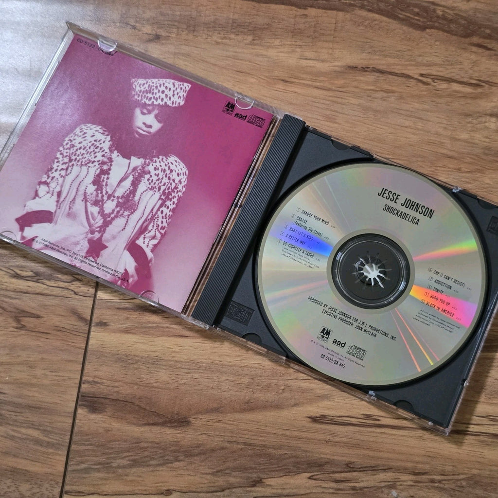 Jesse Johnson - Shockadelica CD Album 1986 Funk R&B
